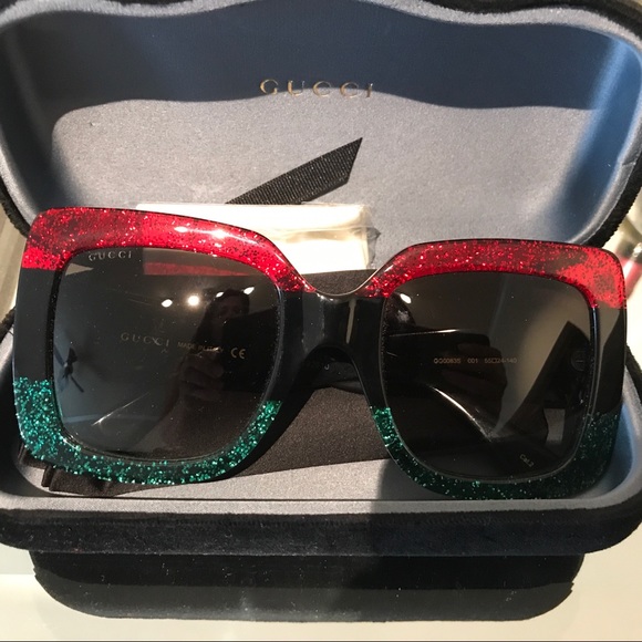 Gucci Tricolor Sunglasses Online, 58 
